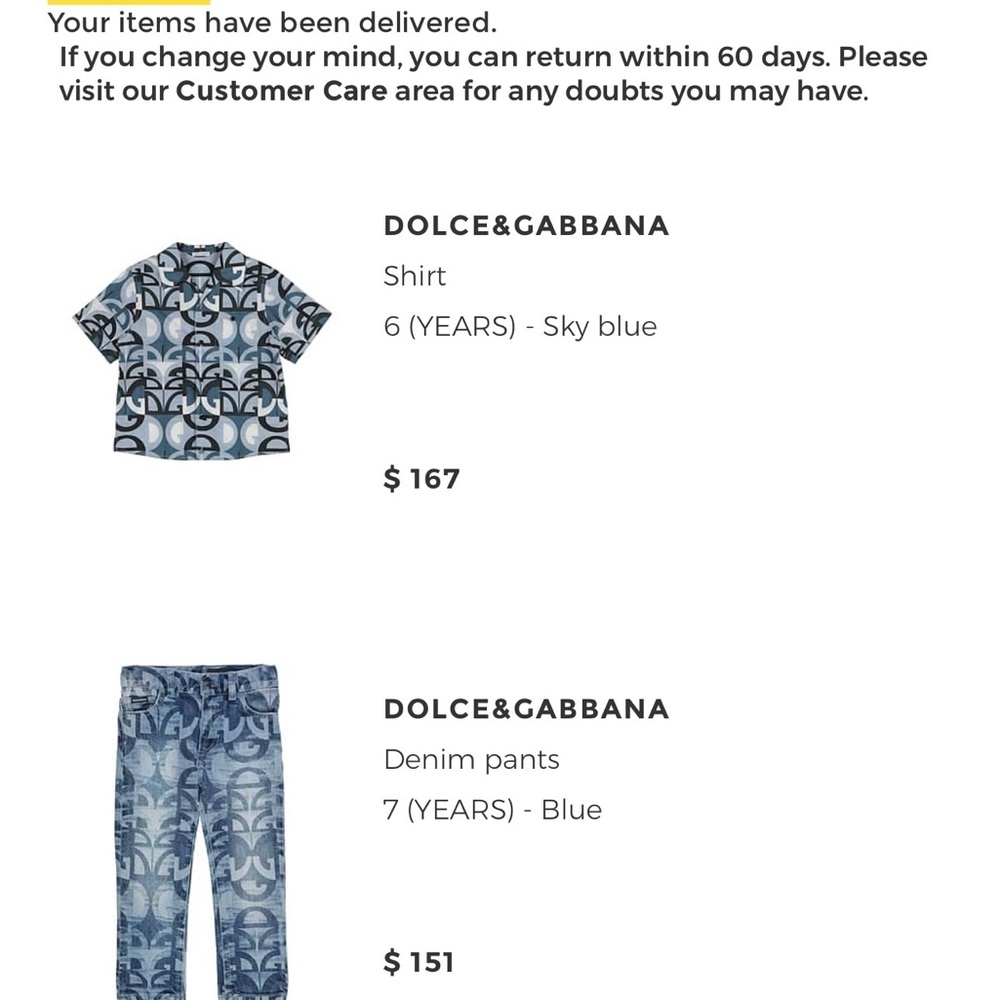 Dolce & Gabbana Geometric Blue and White Shirt